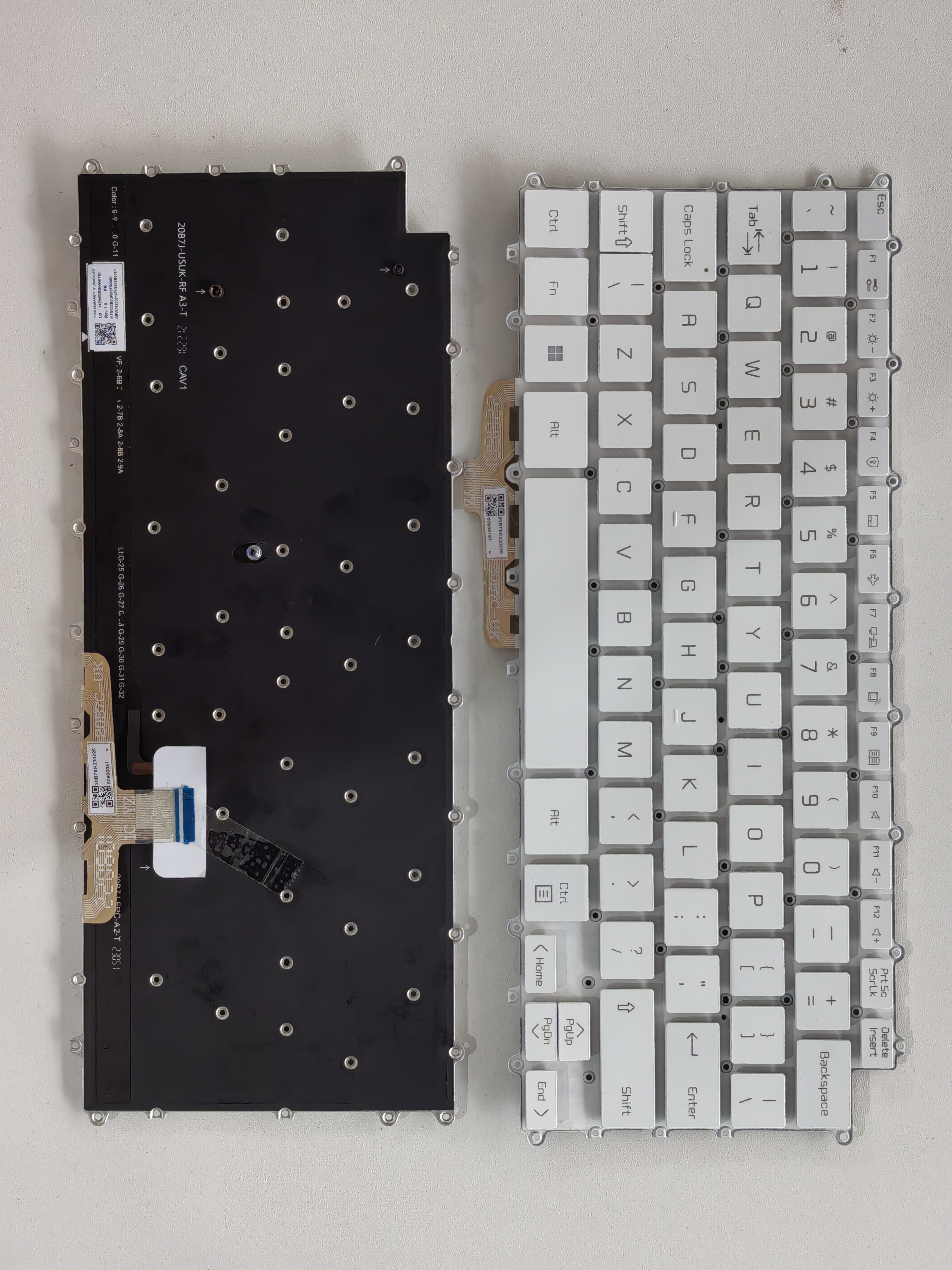 Picture of New Replacement Laptop Keyboard For LG 14Z90R/RS WHITE Backlit (OEM) US Layout